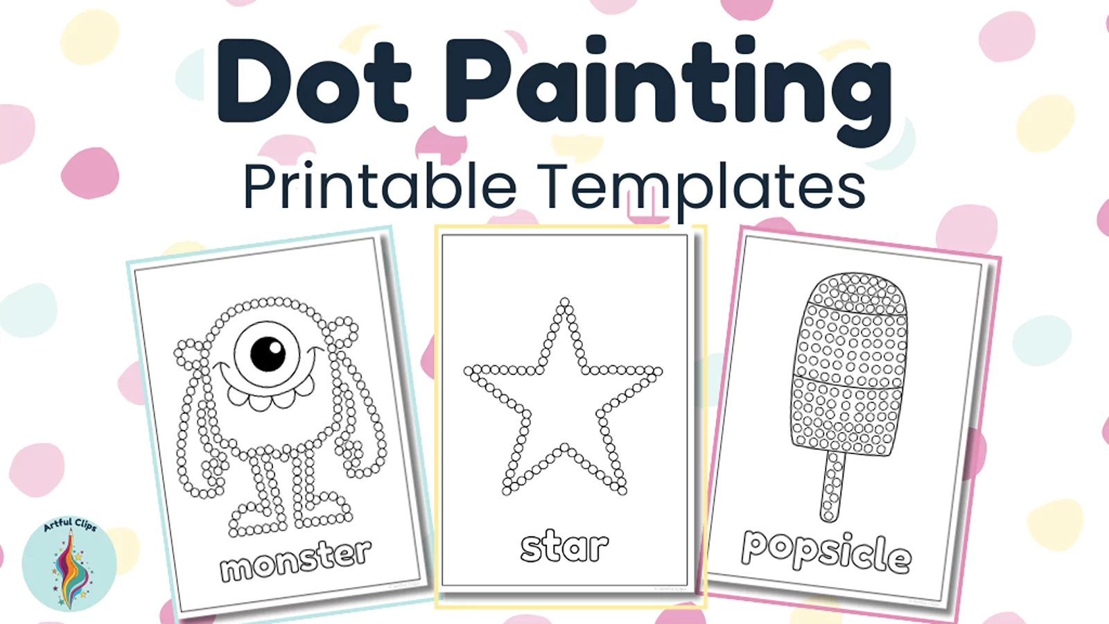 Dot Painting Fun Fine Motor Activities For Kids