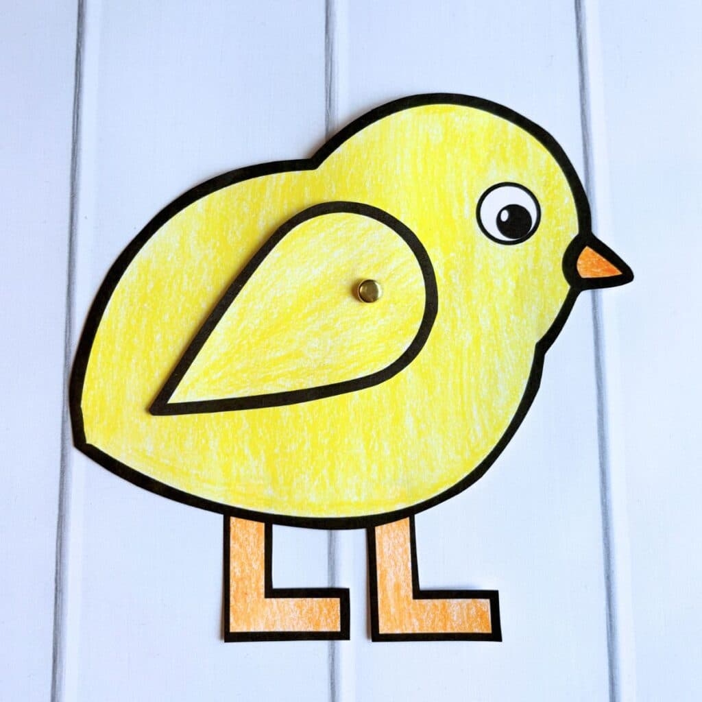 Chick Printable Template