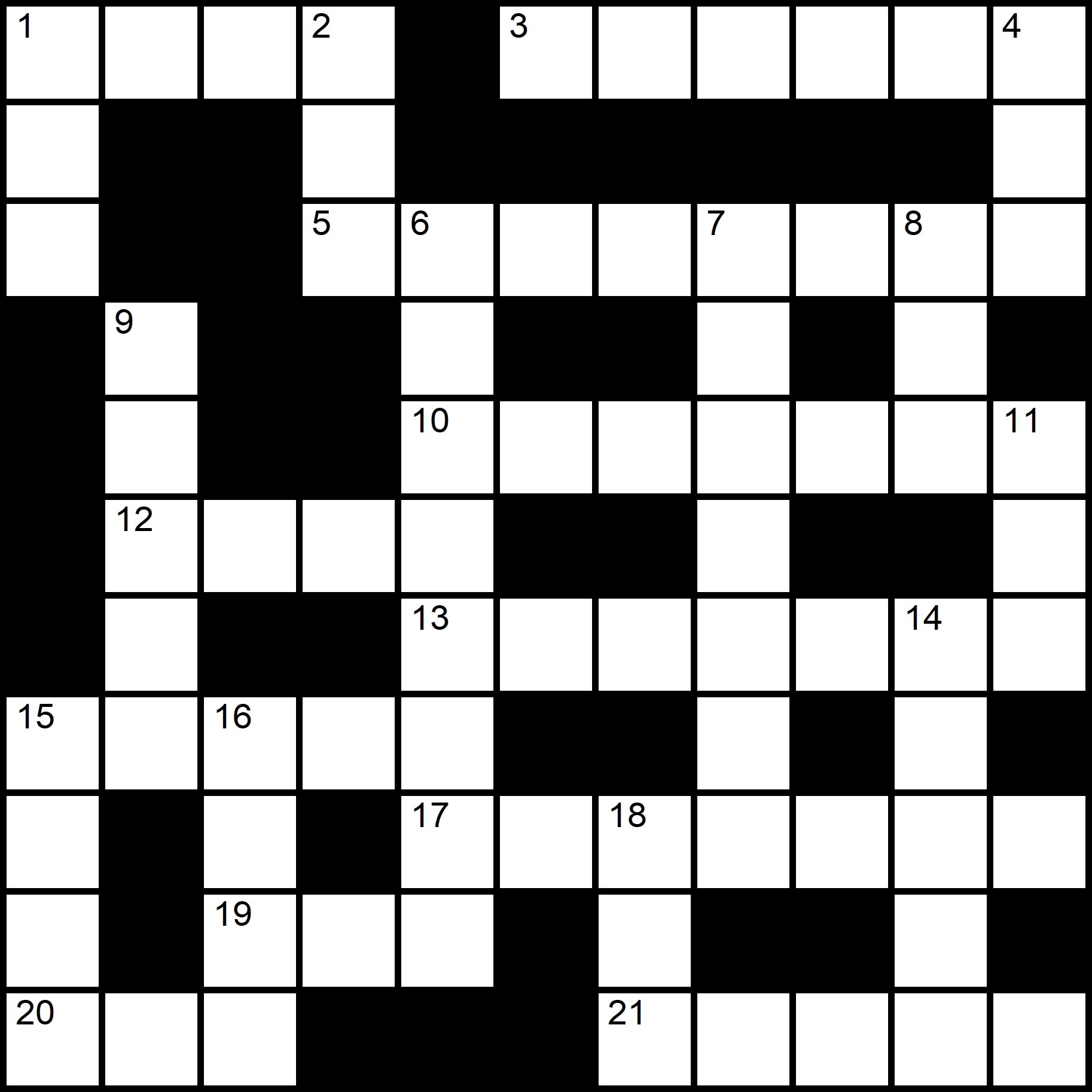 Easy Printable Crossword Puzzles Easy Printable Crossword Puzzles