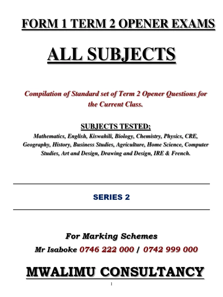 F1 Term 2 Opener Exams S2 PDF Earth Sun