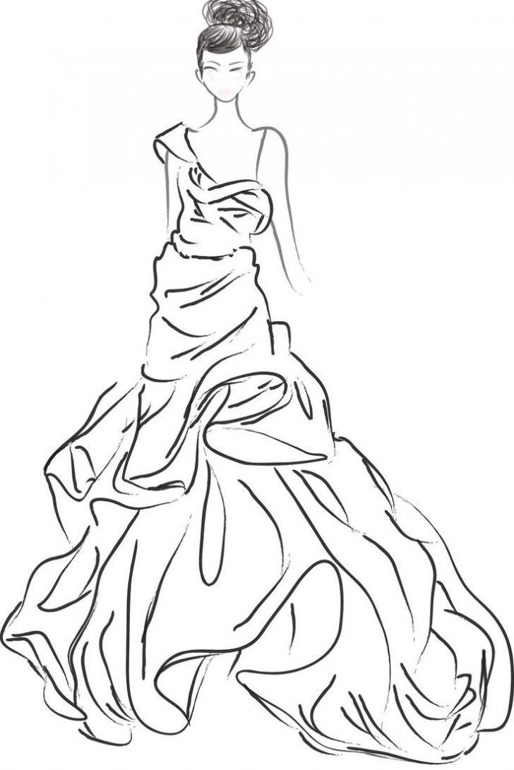Fashion Design Coloring Pages