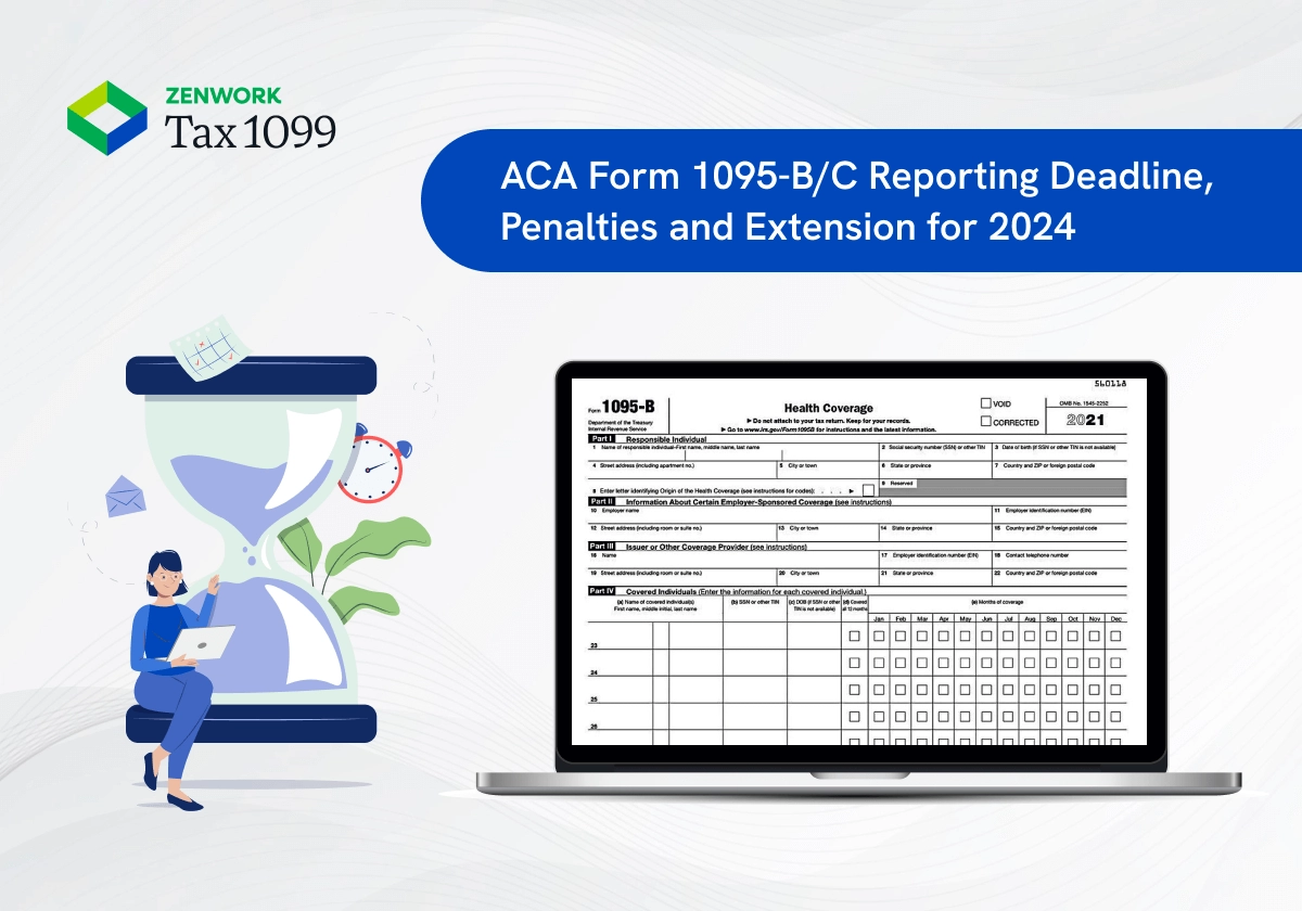 form 1095 b c reorting deadlines and extenstions 2026