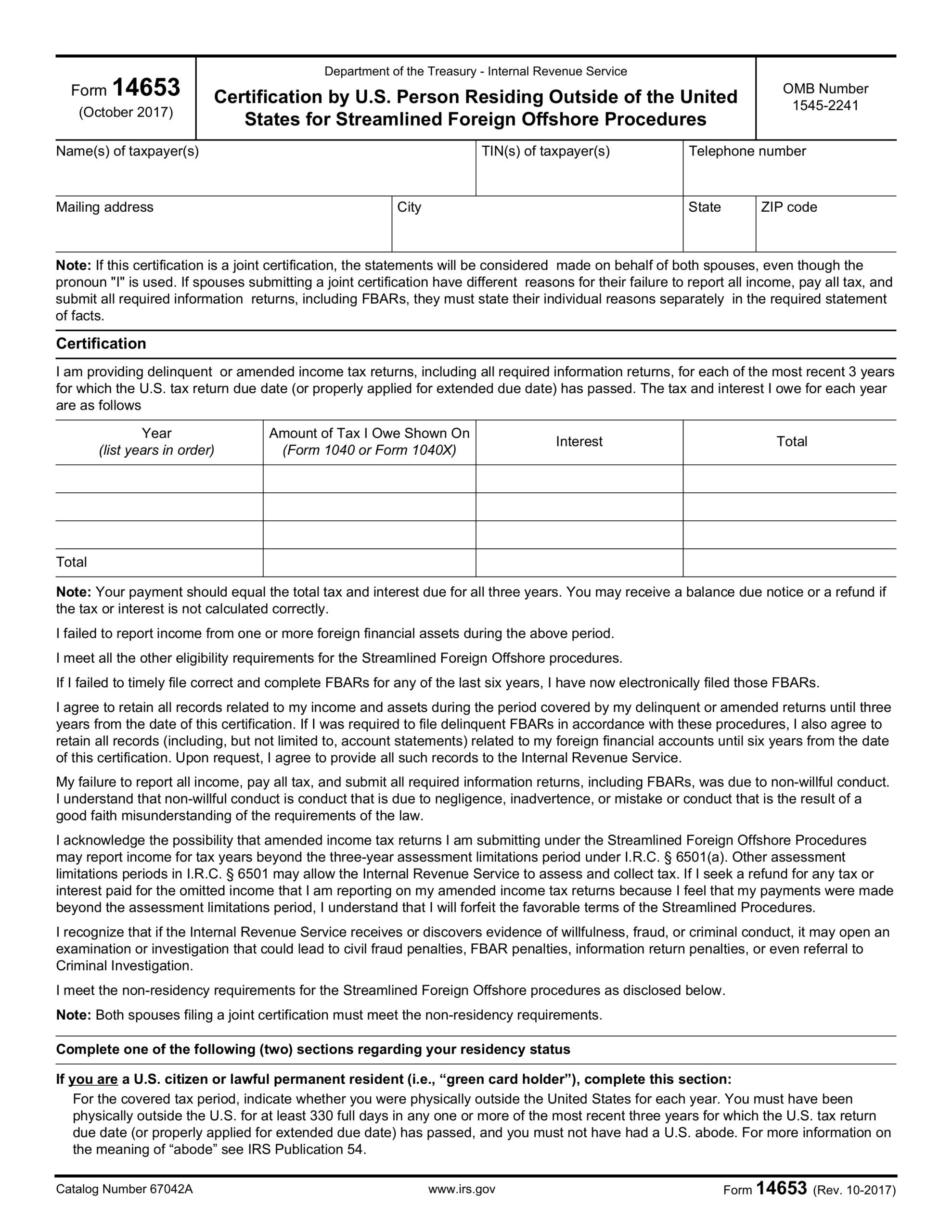 Irs Form Download