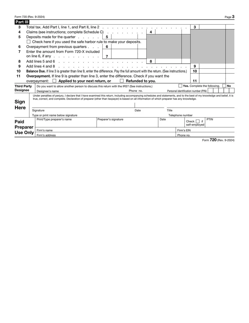 Form 720 2024 Fill And Sign With Lumin