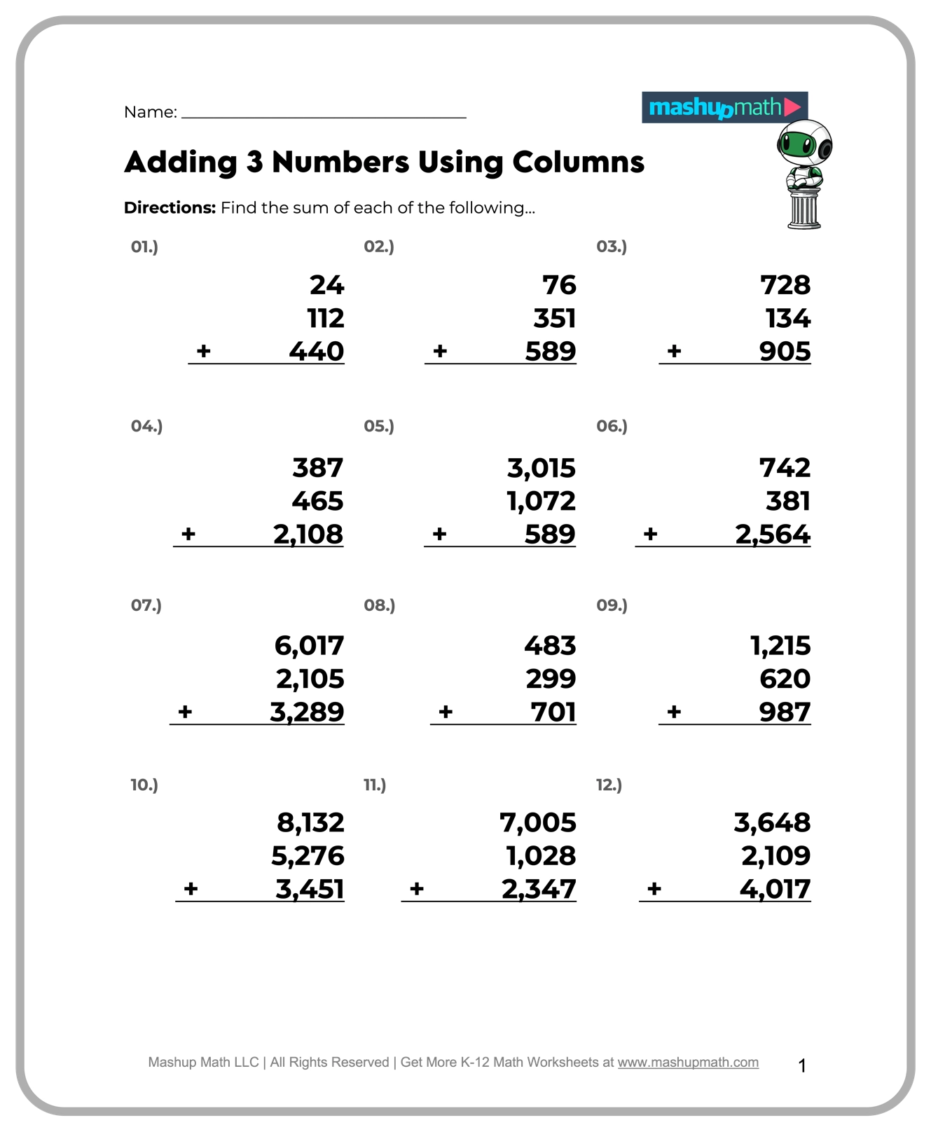 Free Printable Worksheets For 5th Grade