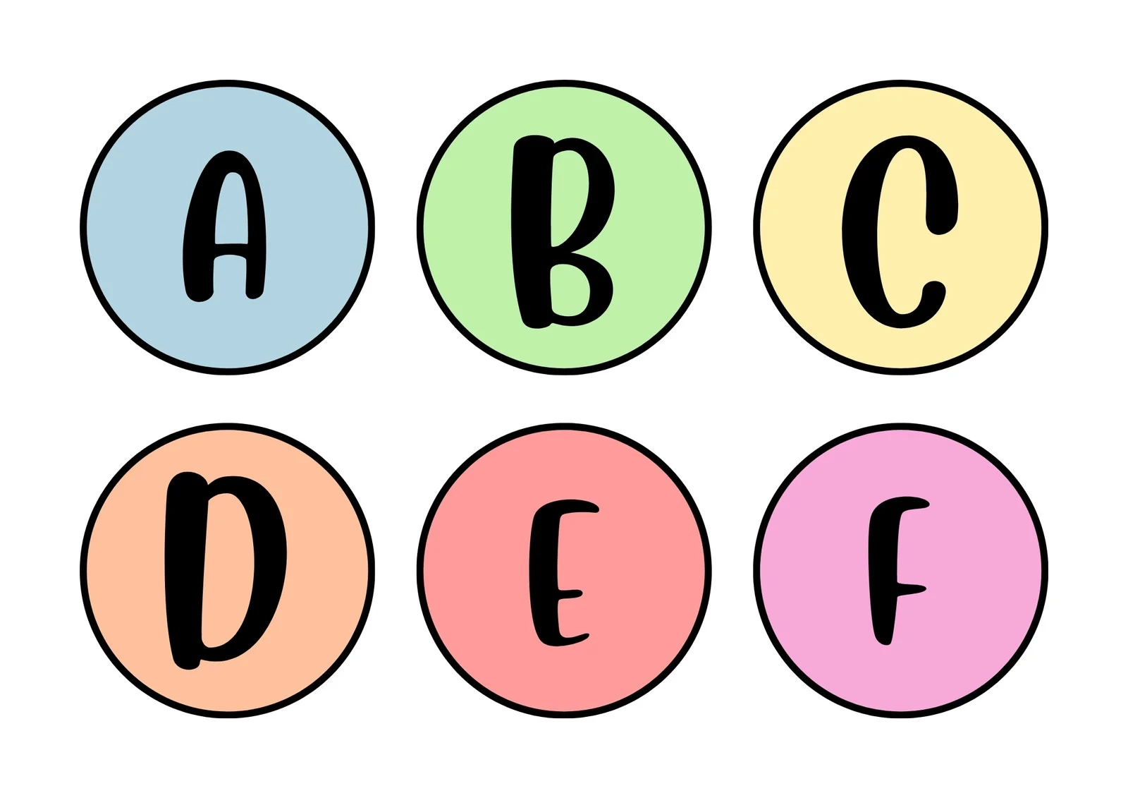 Free Printable 2 Inch Letters For Posters