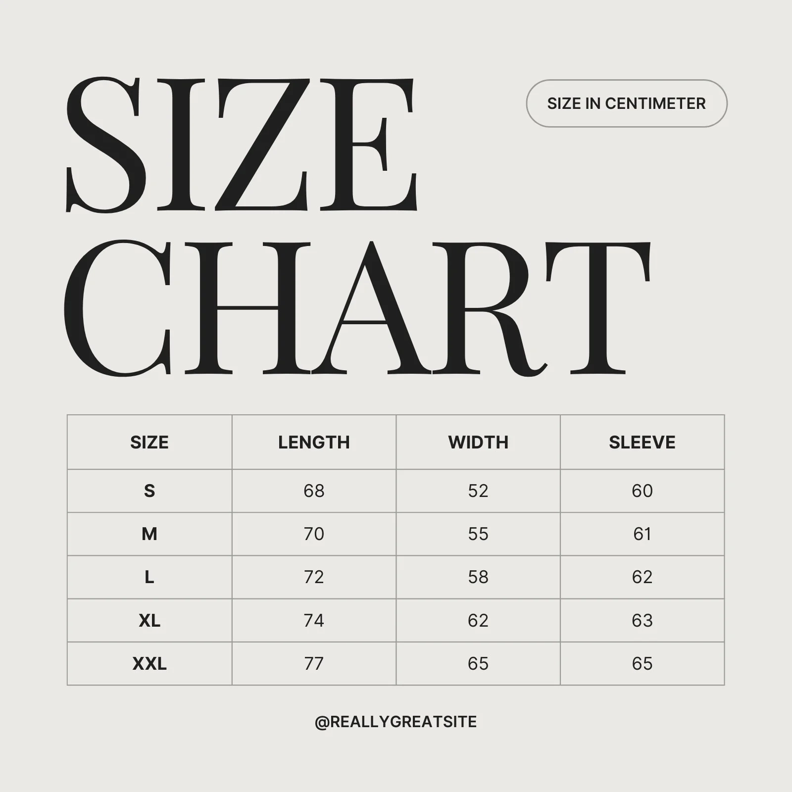 Free Measurement Chart Printables