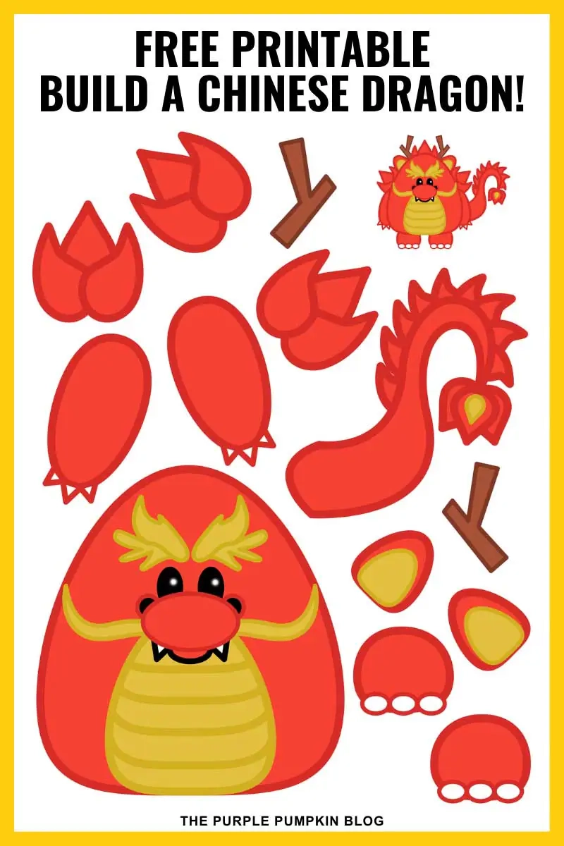 Dragon Templates Printable