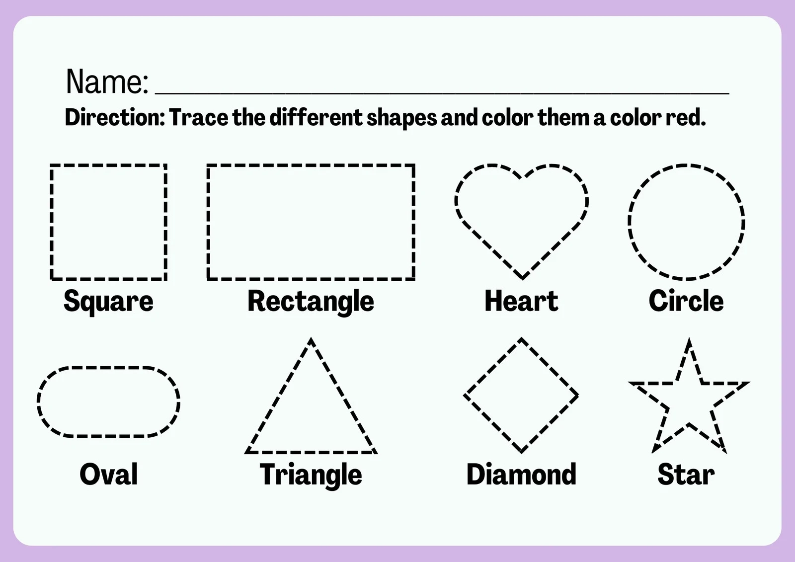 Free Editable Kindergarten Worksheets Canva