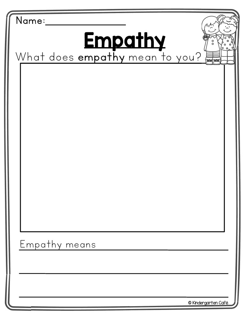 Free Empathy Worksheet For Elementary Students Download Free 
