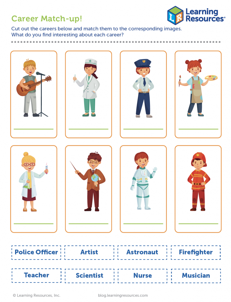 Free Free Printable Career Day Worksheet Download Free Free 