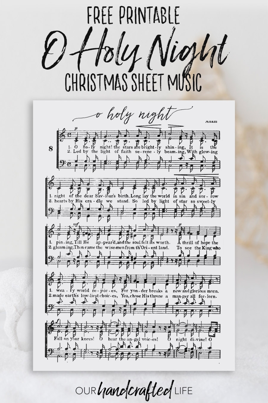 Free Printable Religious Music Sheets