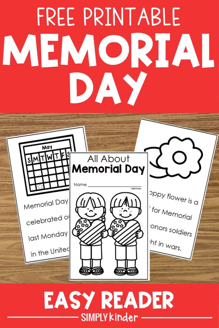 Free Memorial Day Printable Book