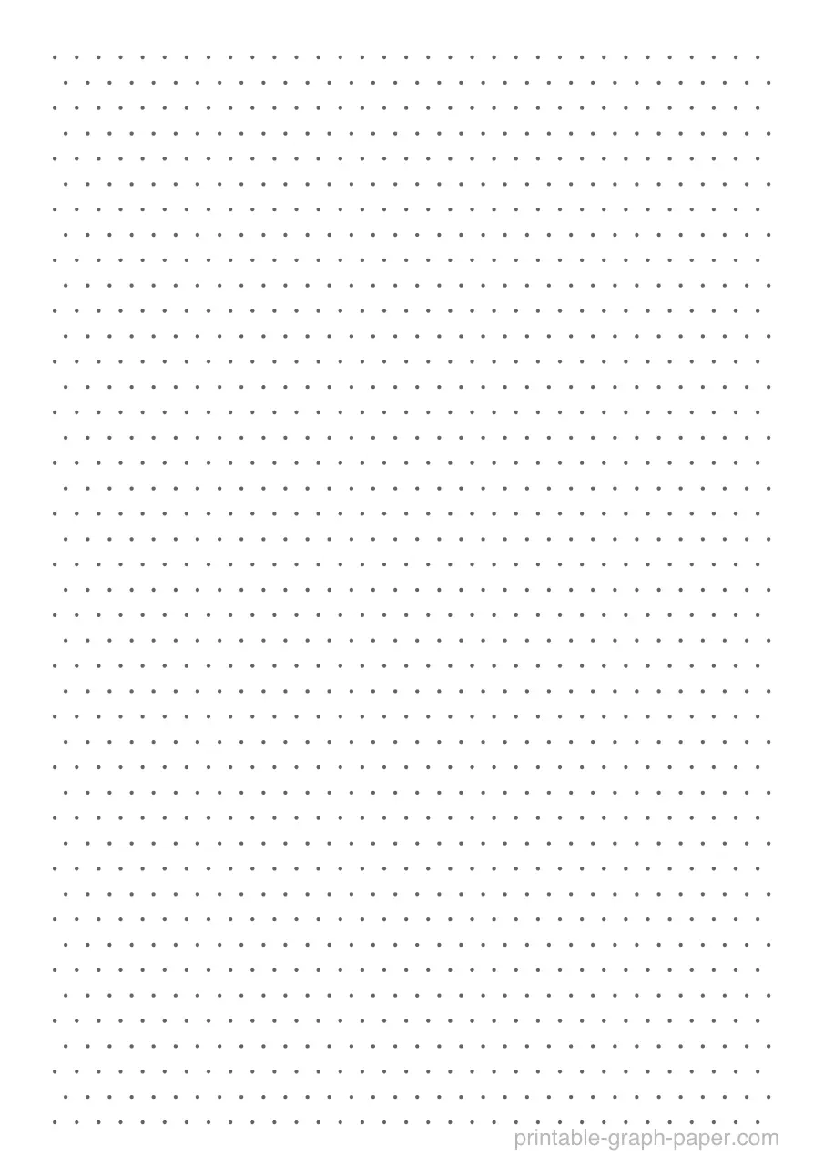 Free Printable 1 8 Dot Paper Isometric Dot Paper Download And 