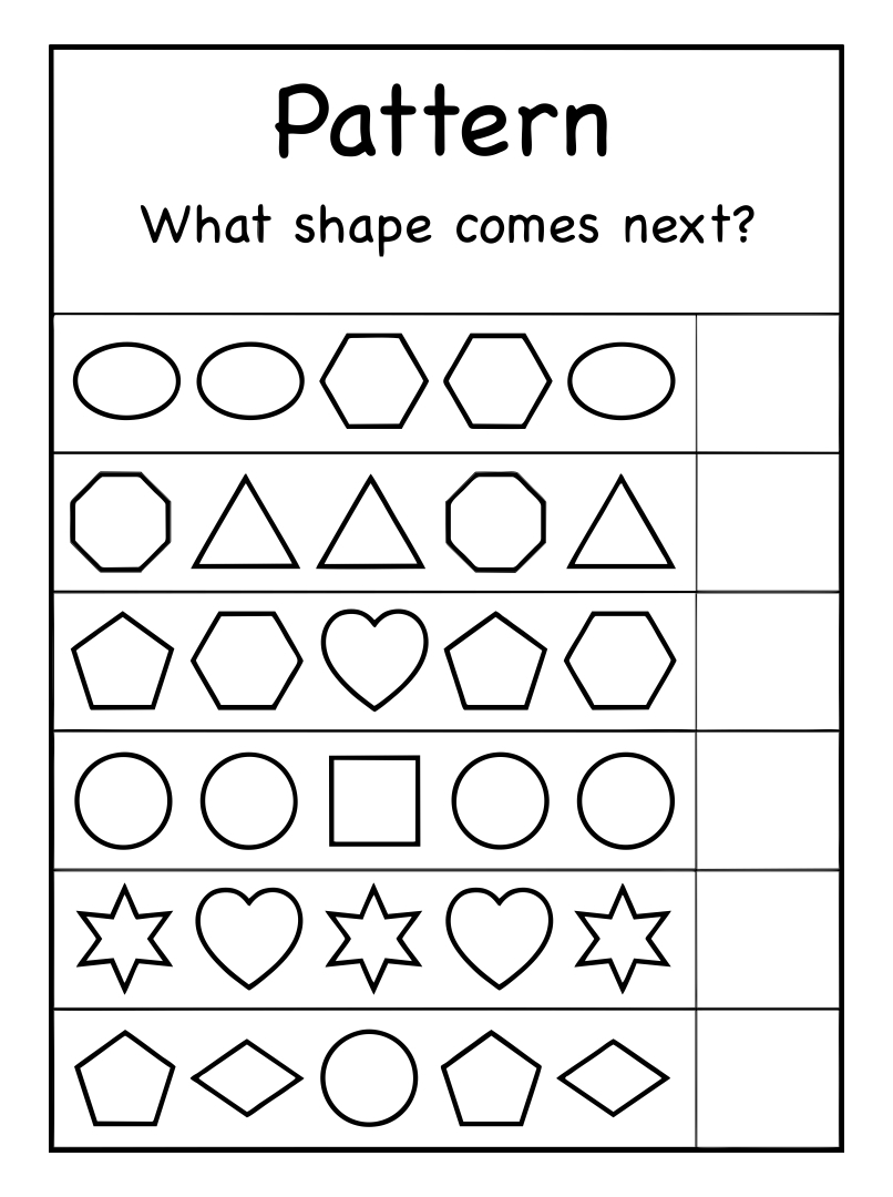 Pre K Worksheets Free Printables