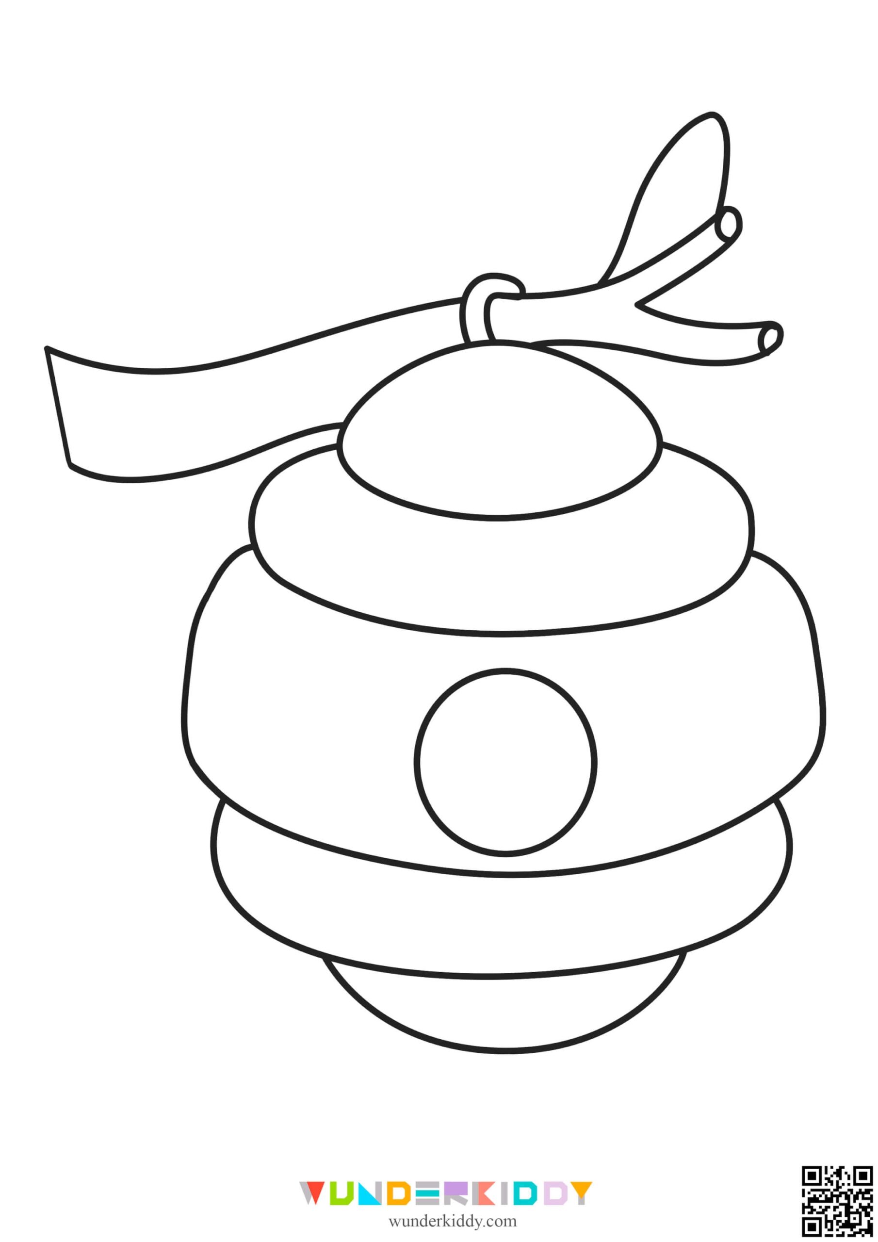 Free Printable Beehive Template For Preschool Crafts