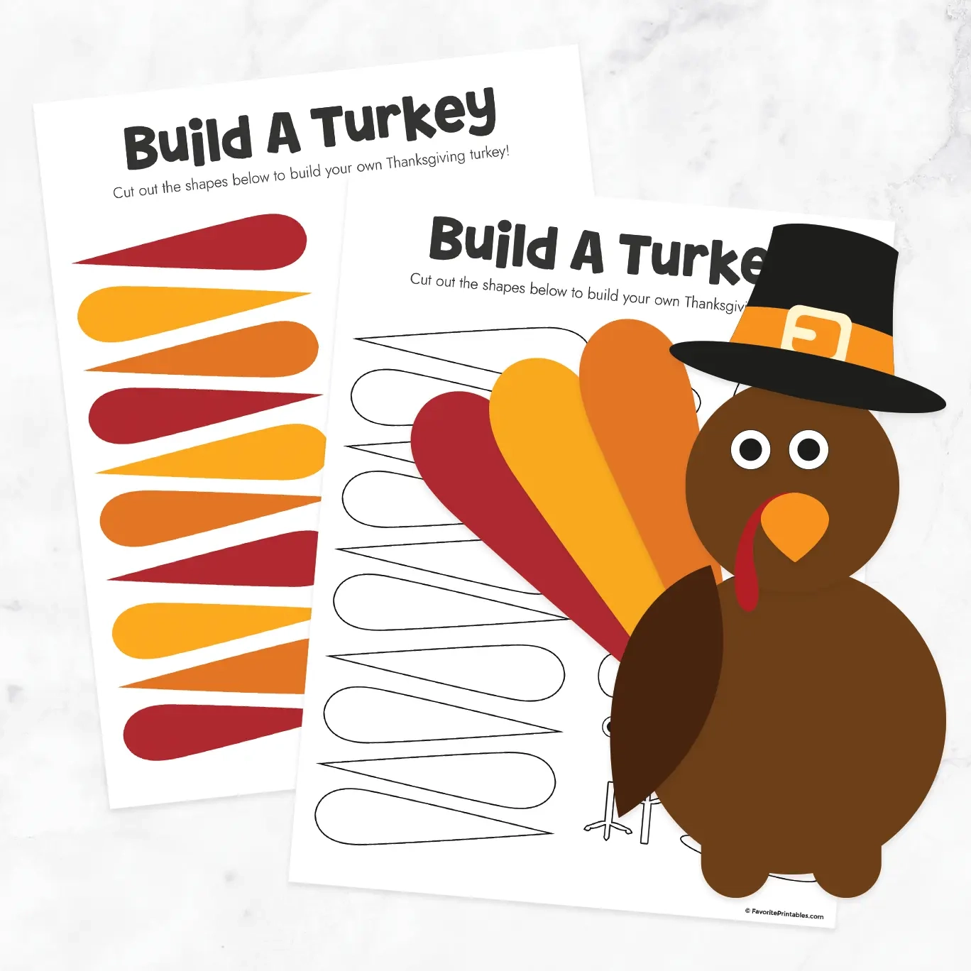 Free Printable Turkey Template
