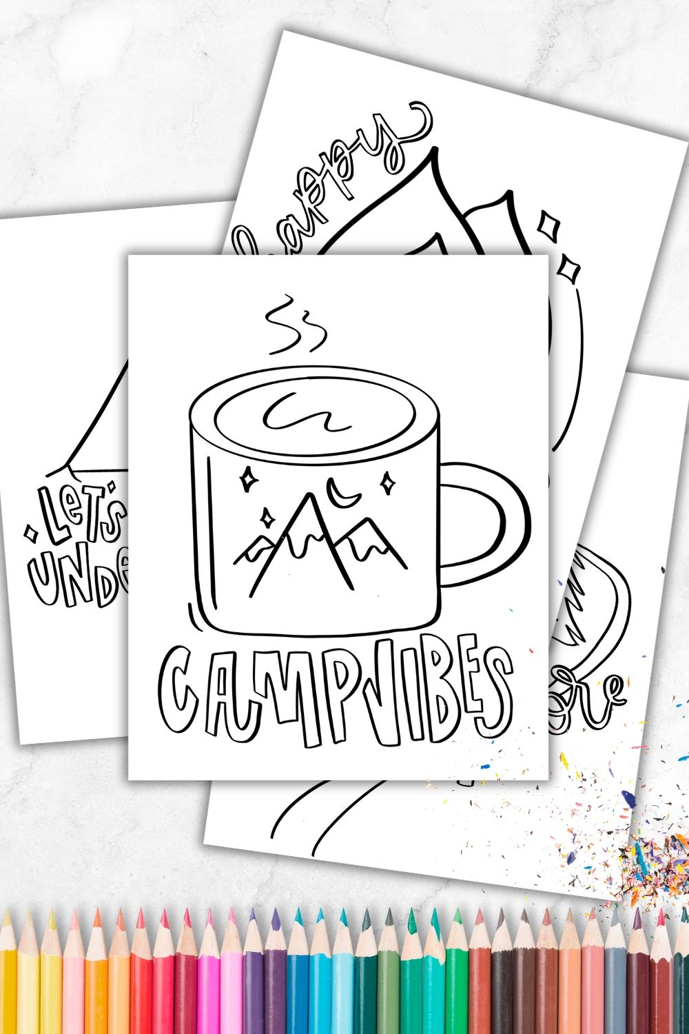 Free Printable Camping Coloring Sheets