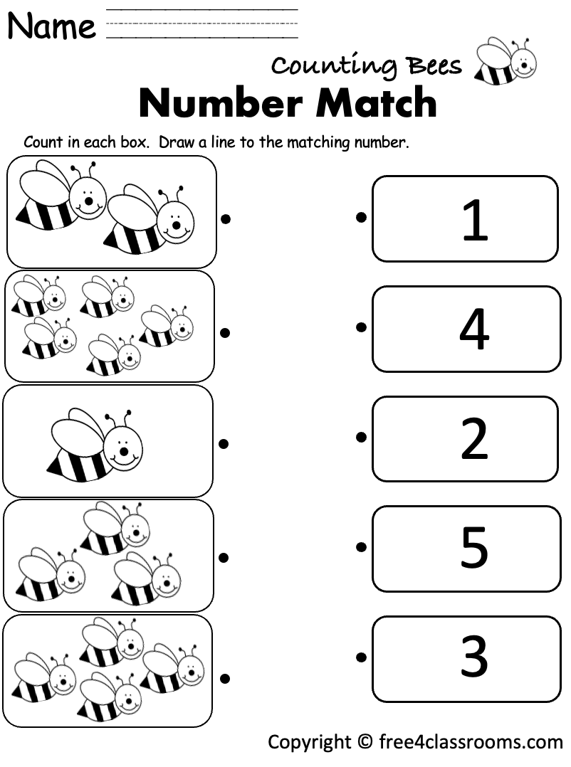 Free Printable Pre Kindergarten Worksheets
