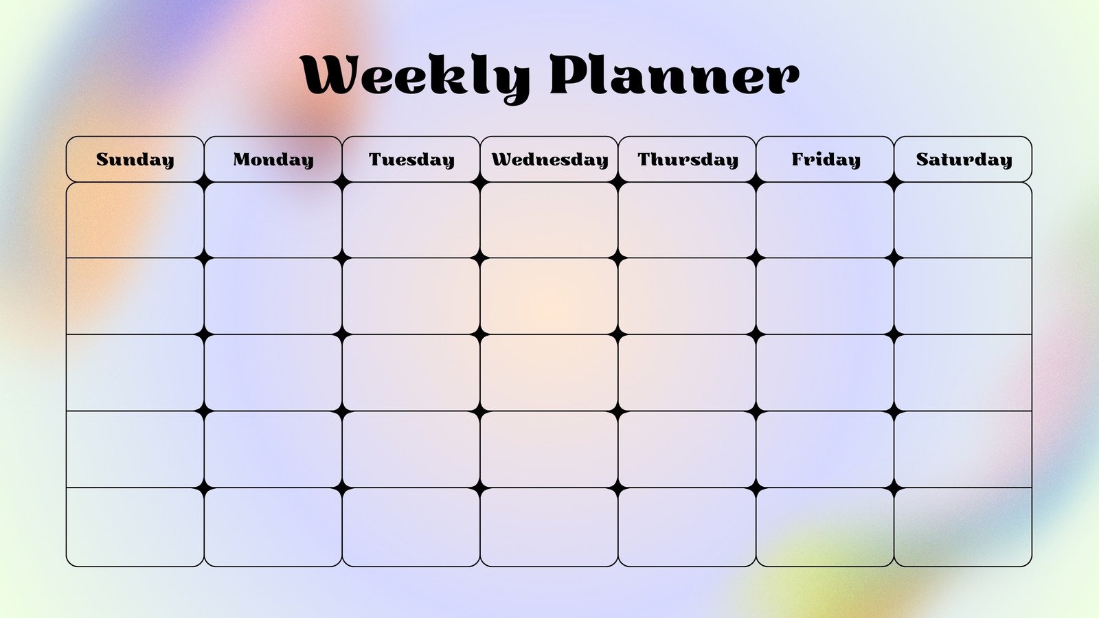 Calendar Templates Printable