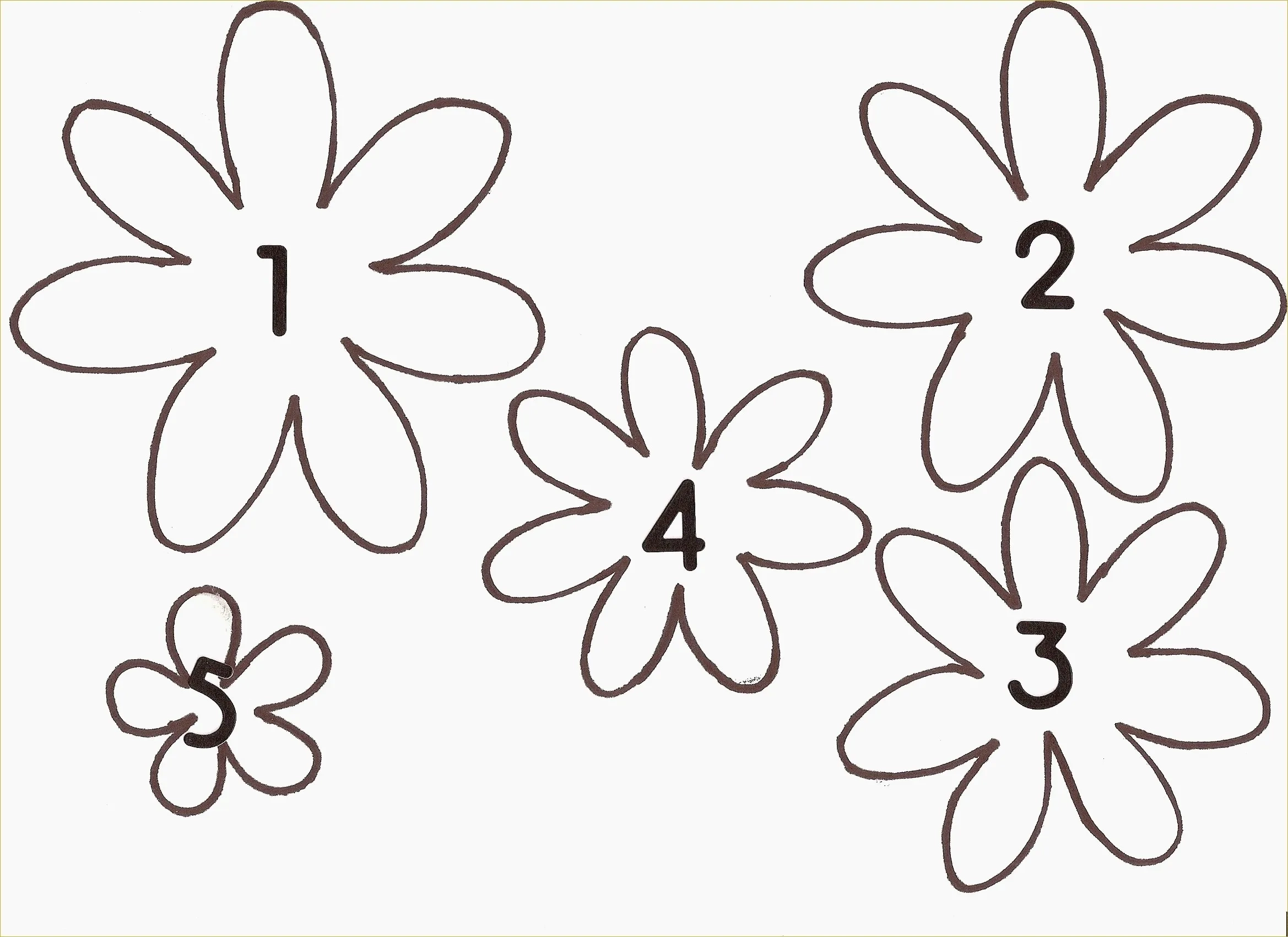 Free Printable Floral Stencils Printable Party Favors