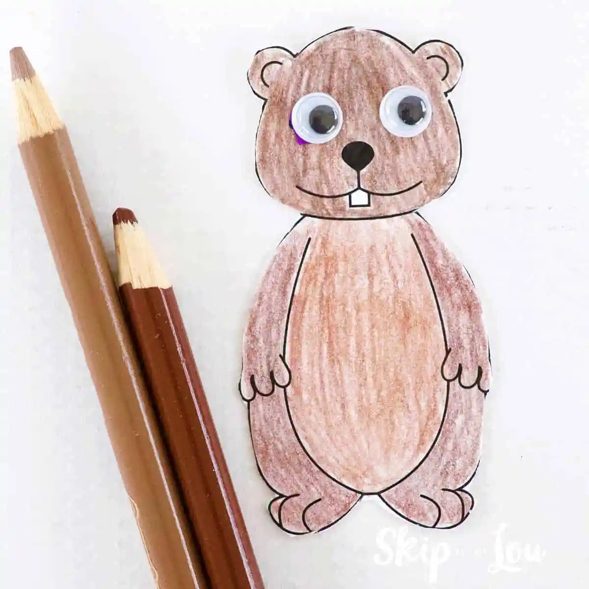 Free Printable Groundhog Craft Skip To My Lou