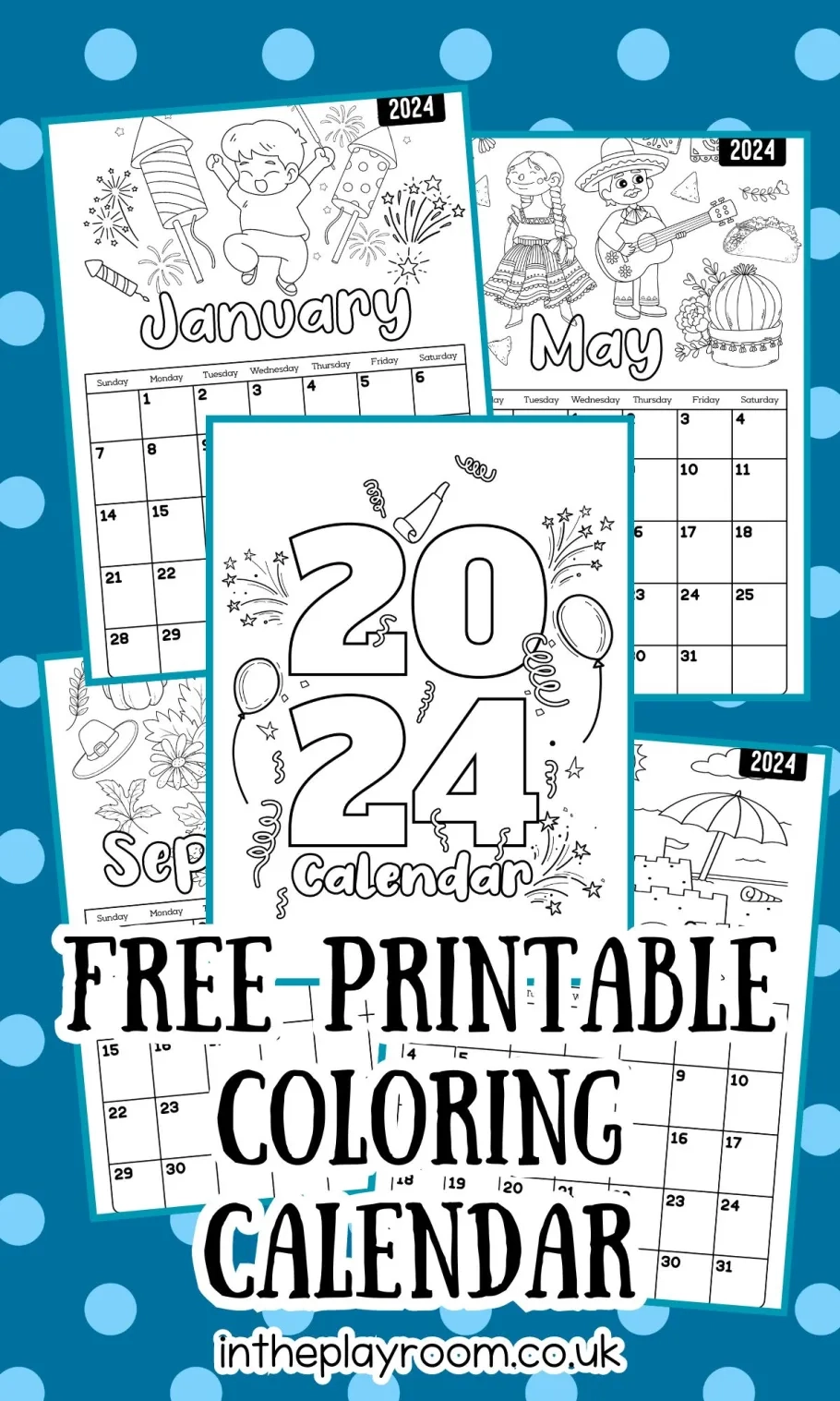 Free Printable Kids Calendar 2024 In The Playroom