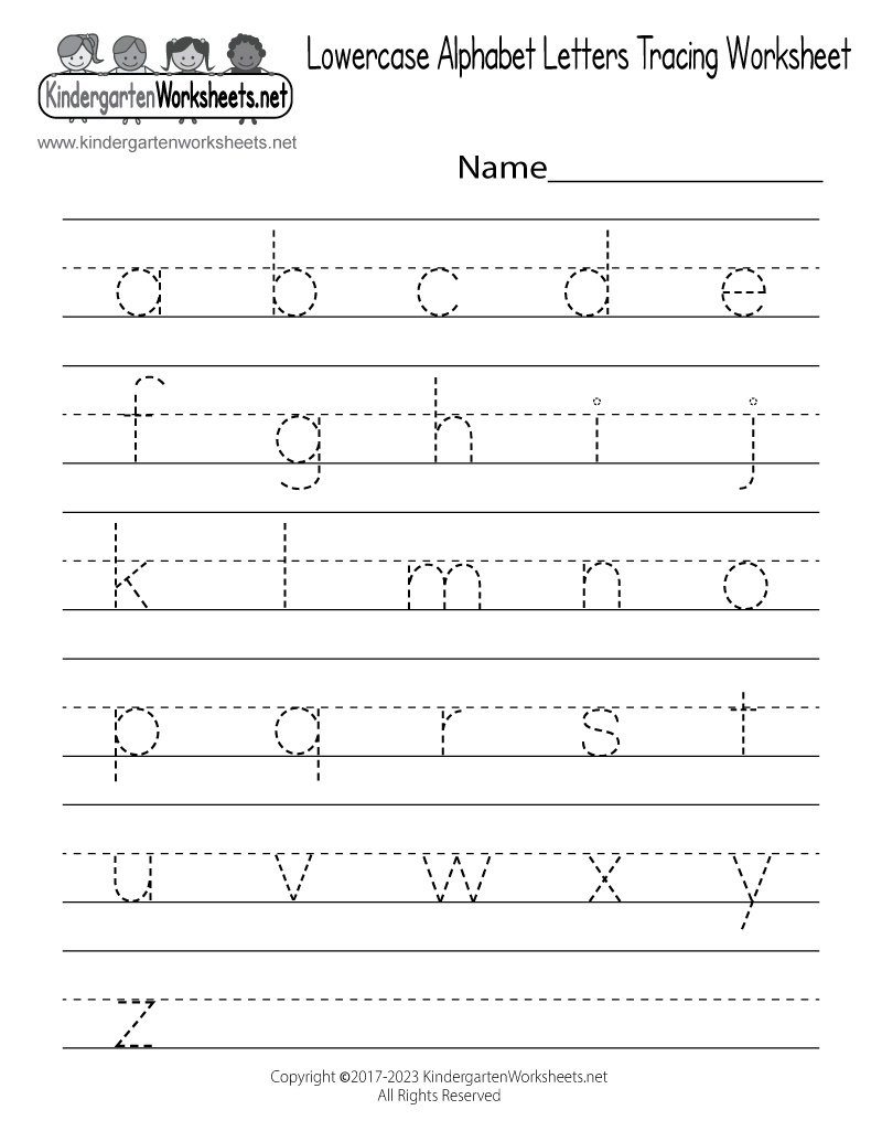 Abc Worksheet Printable Free