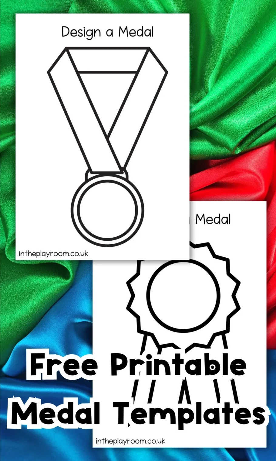 Free Printable Medal Templates To Design Your Own Medal In The 