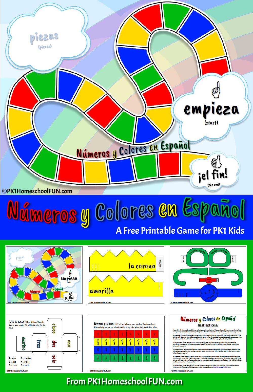 Colors In Spanish Free Printables