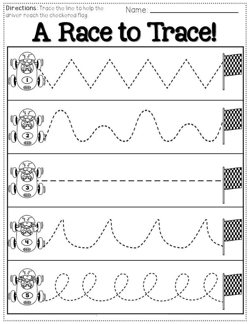 Free Printable Tracing Lines Worksheets Kiddoworksheets 