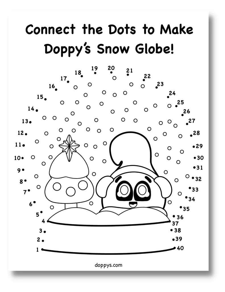 FREE Printable Winter Coloring Pages For Kids Doppys