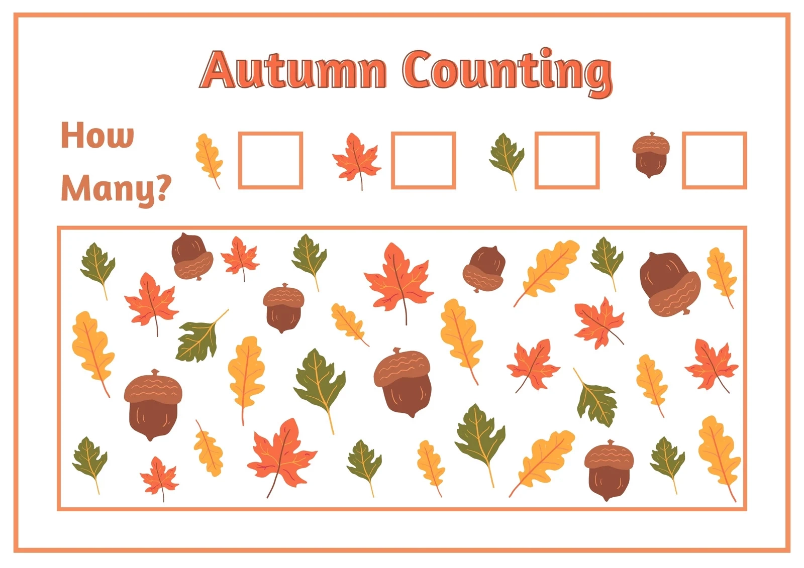 Free Printable Fall Worksheets For 2nd Grade