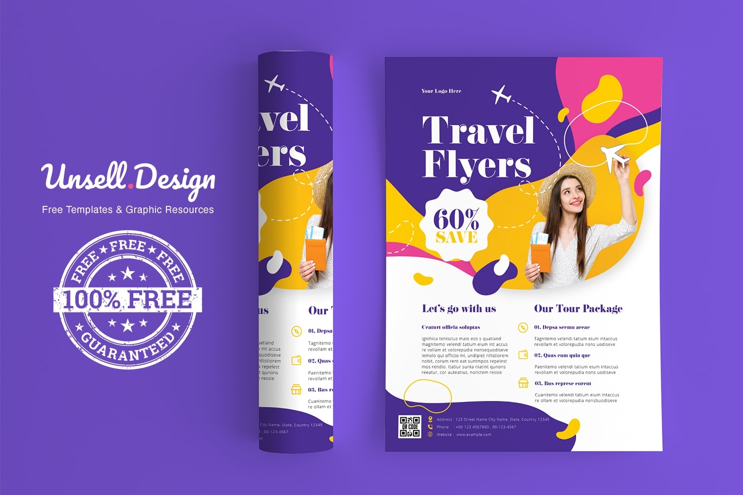 Graphic Design Flyer Templates Free For Word