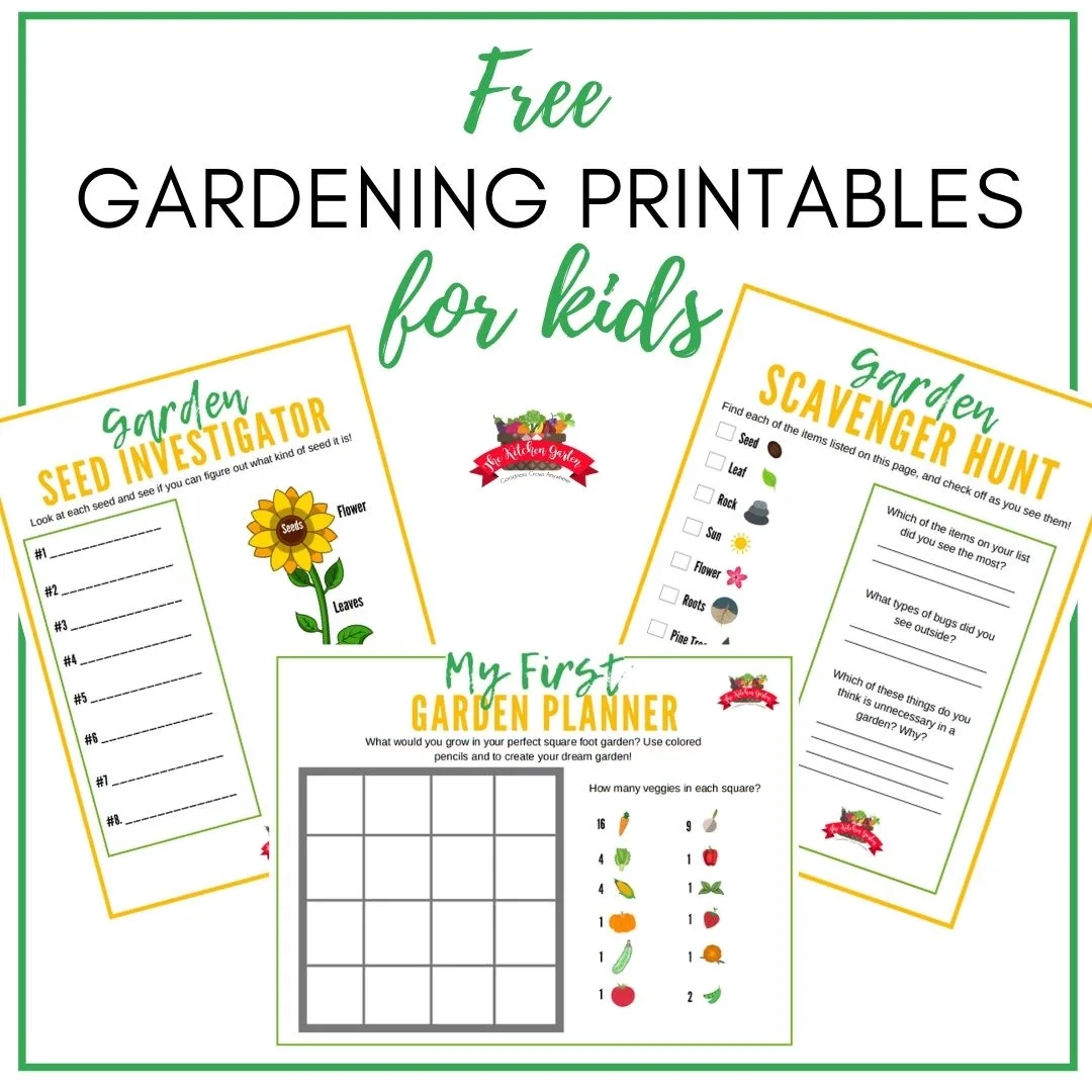 Printable Garden Plan Worksheet