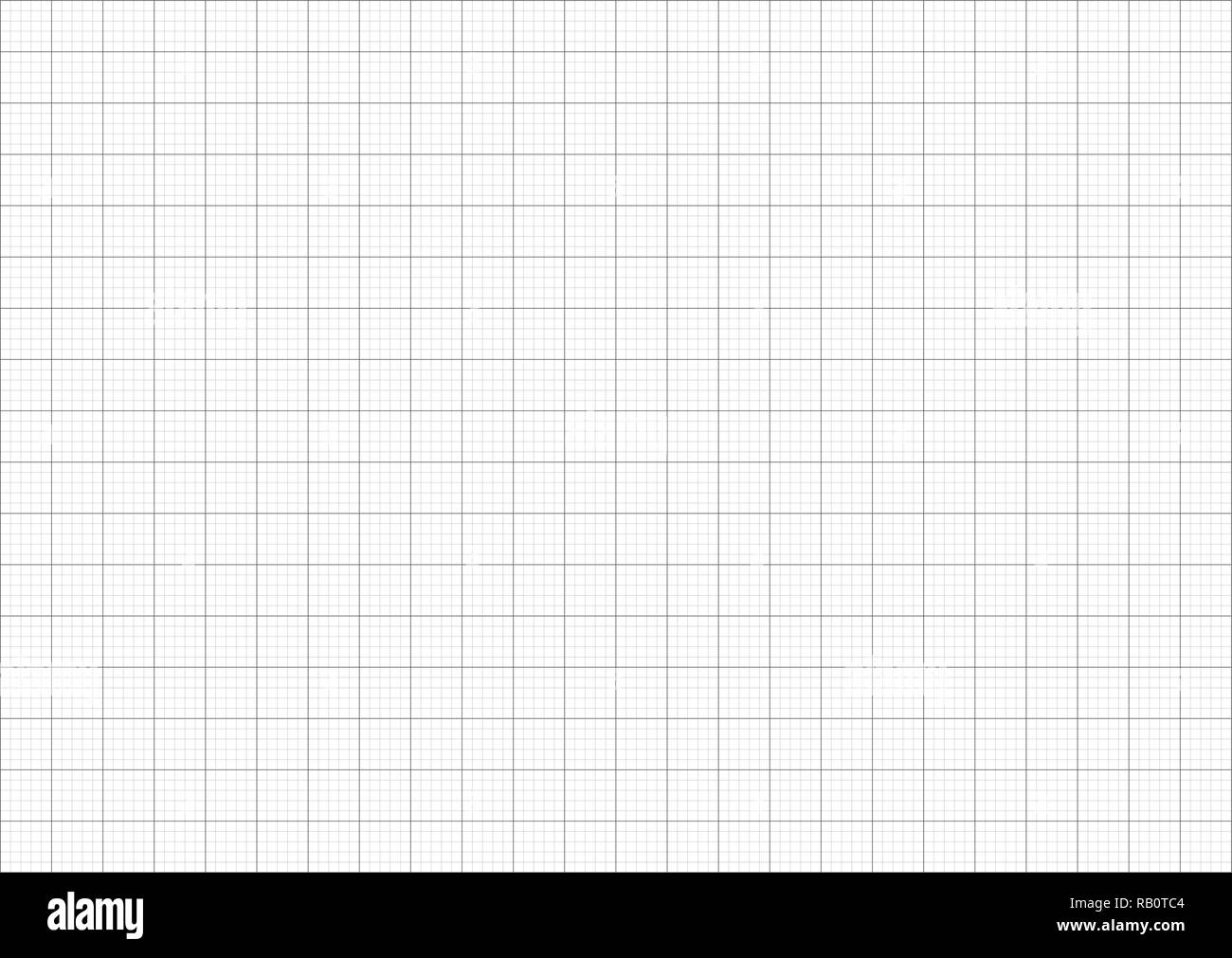 Graph Paper Grid Lines Black Stock Vector Image amp Art Alamy