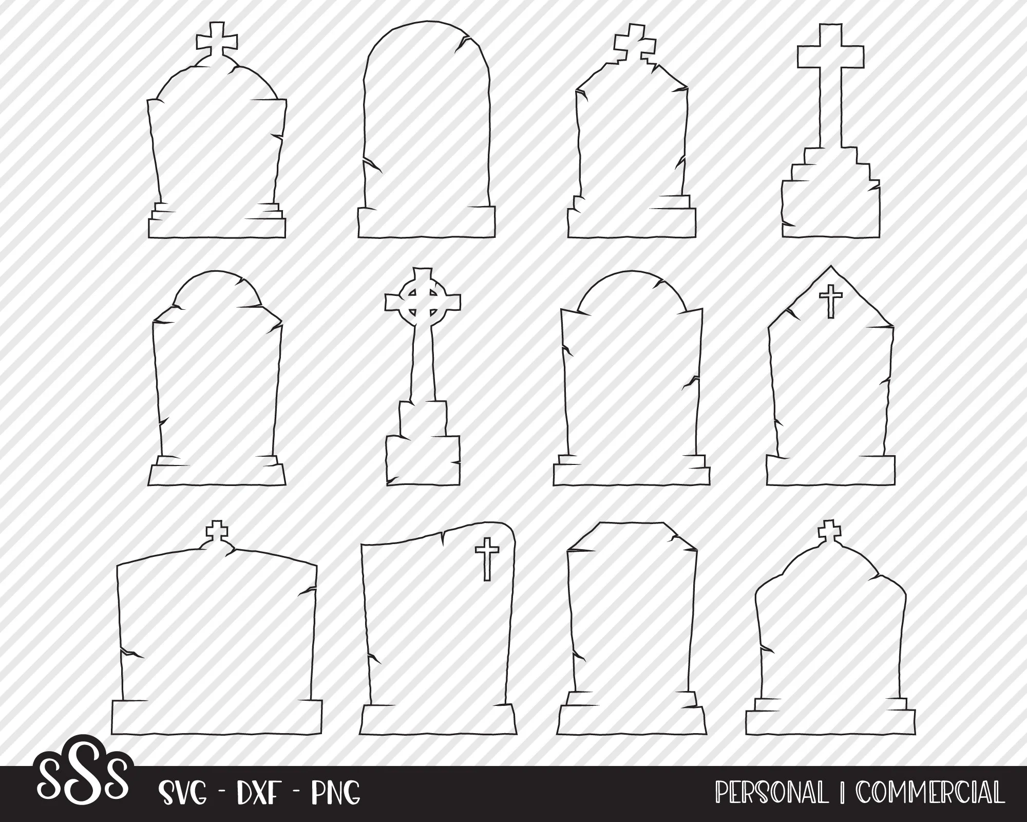 Gravestone Printable Template Etsy Australia