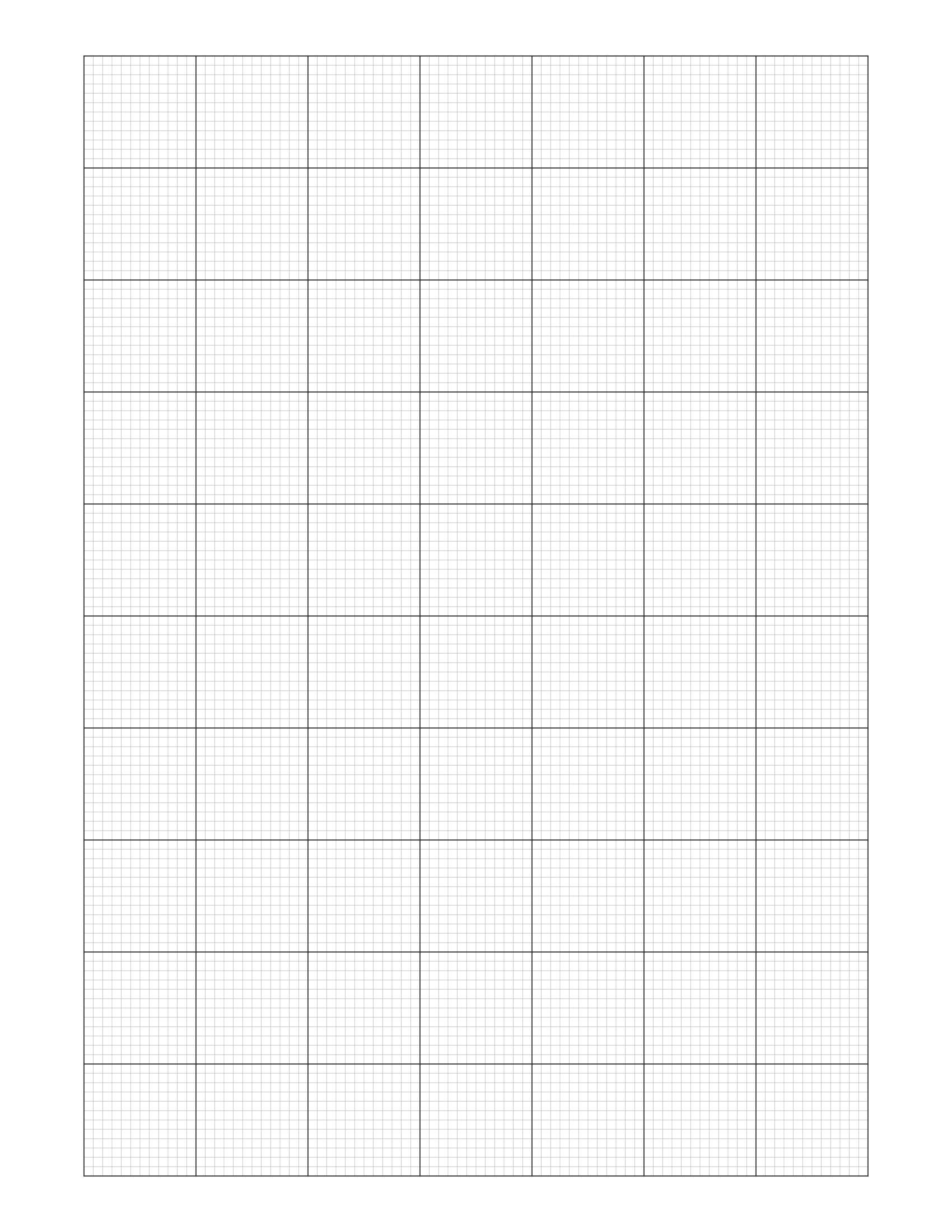 Grid Lined Graph Paper