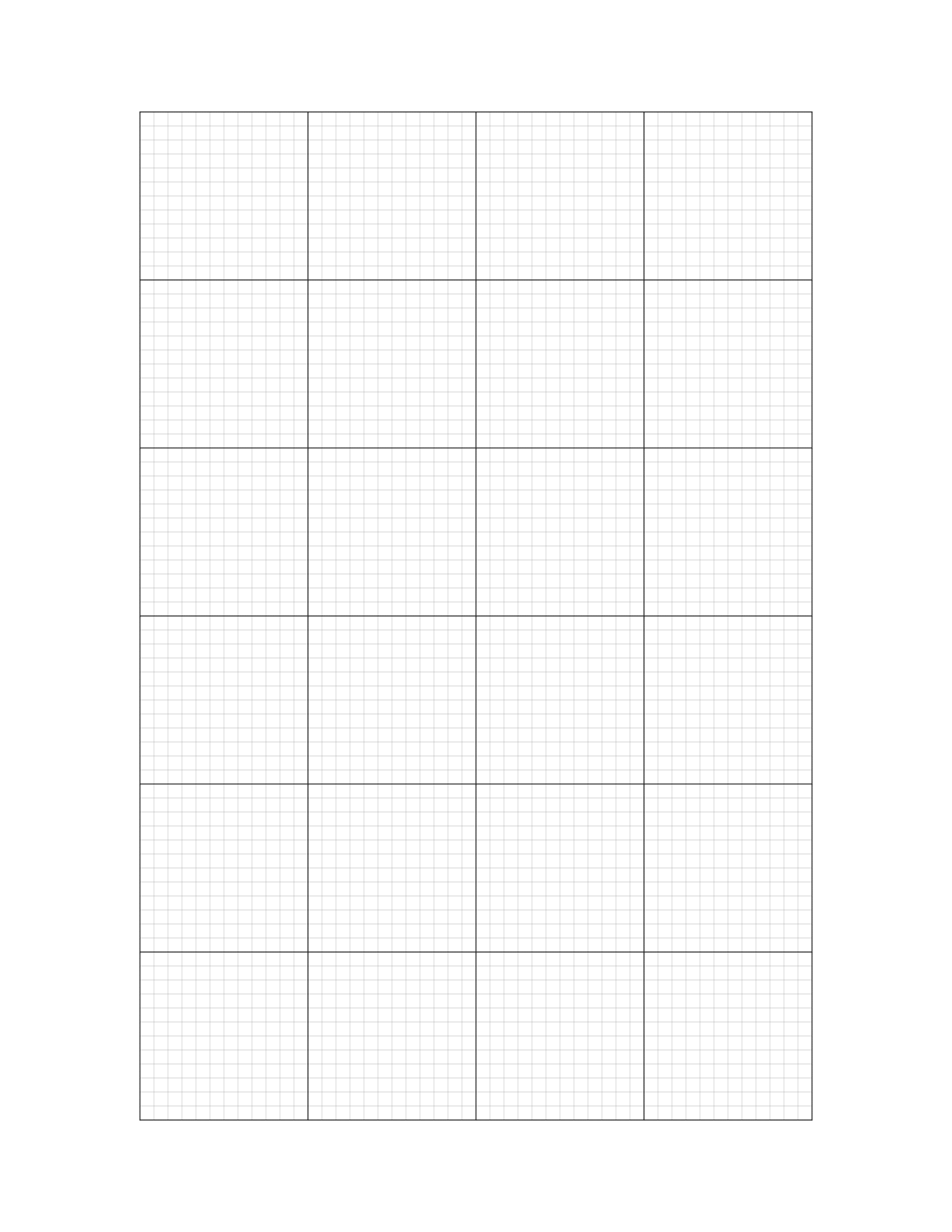 Black Line Graph Paper