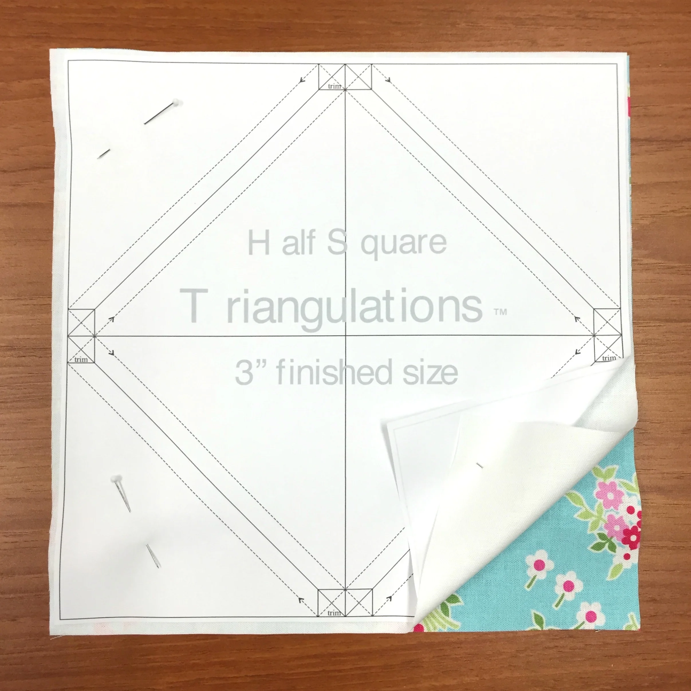 Half Square Triangles The Easy Accurate Way Maxie Makes