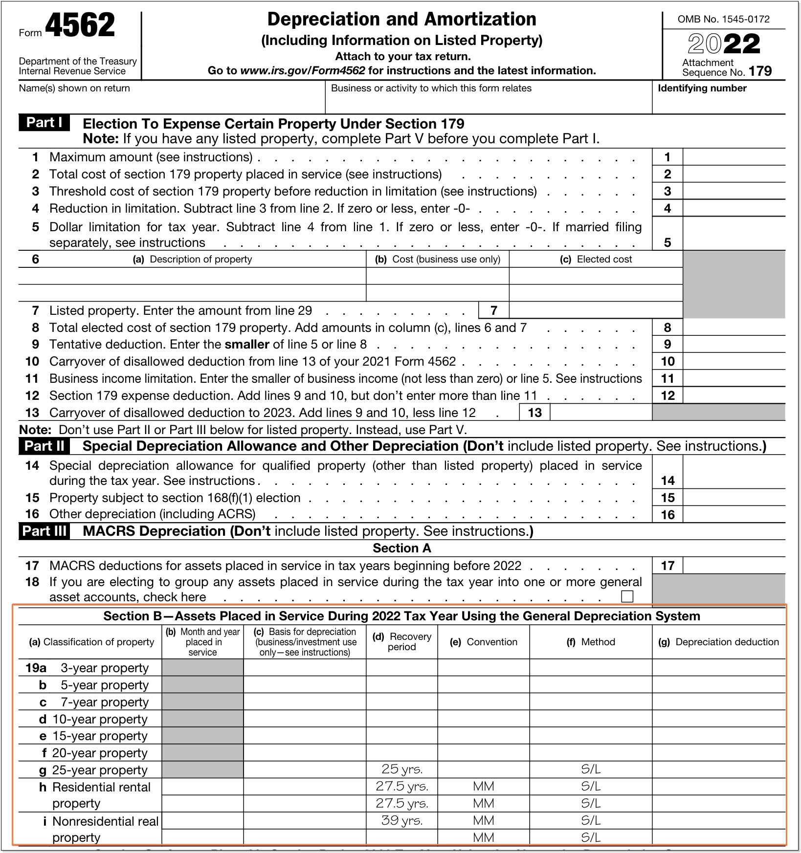 Handling US Tax Depreciation In SAP Part 7 Tax Forms 4562 