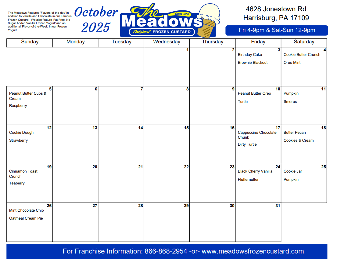 November Calendar Printable Waterproof Paper
