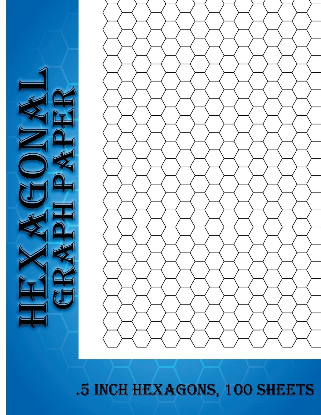 Hexagon Graph Paper Printable 8.5x11