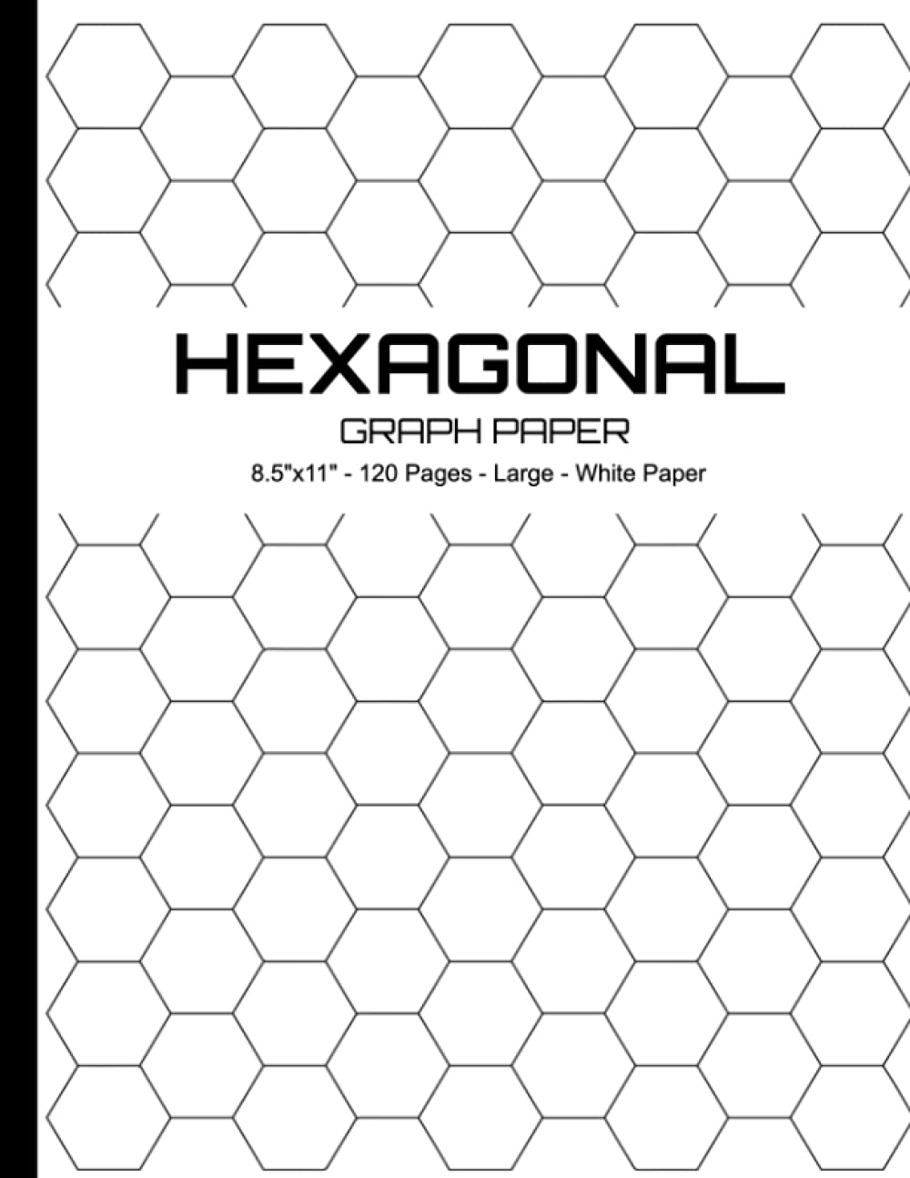 Hexagonal Graph Paper Hexagon Graph Paper Composition Notebook 