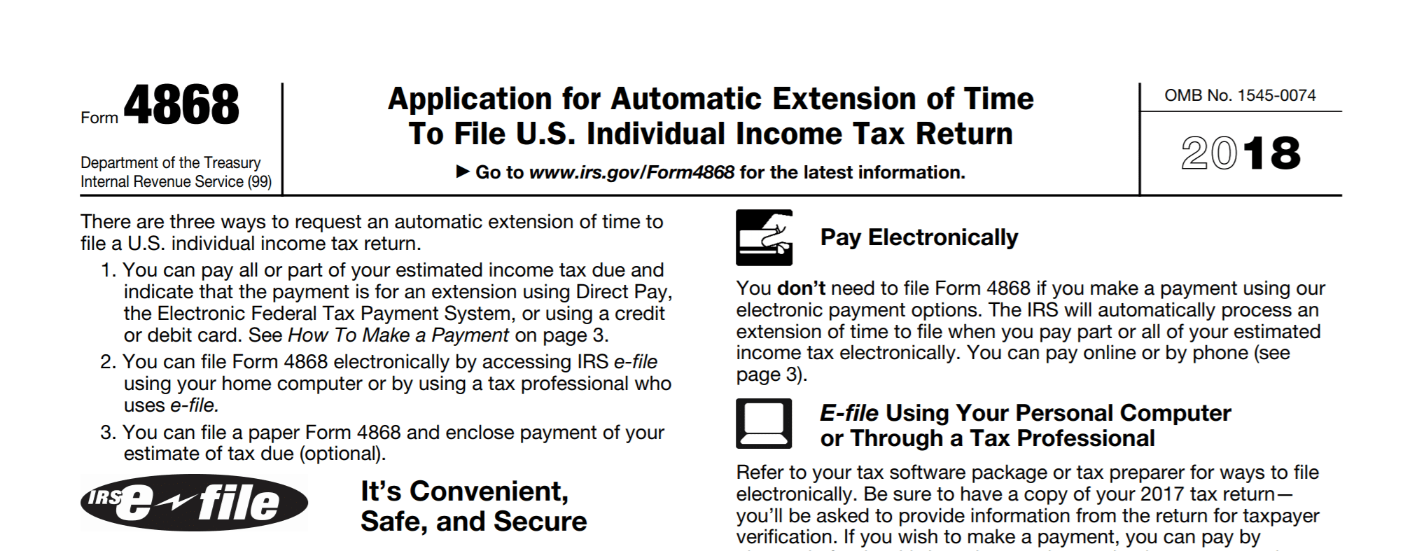 How Can I Get An Extension To File My Taxes 