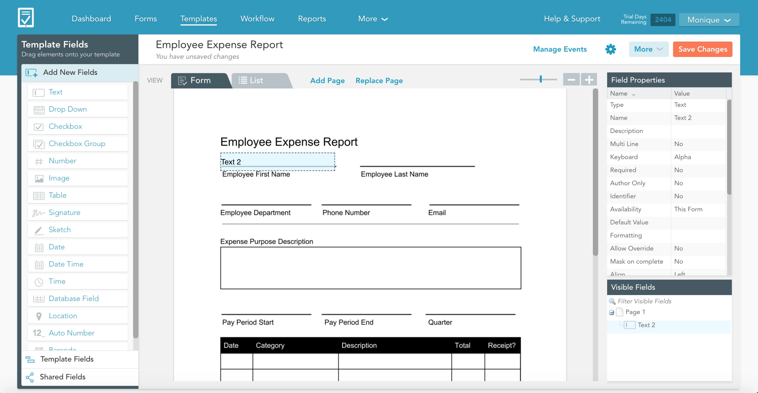 How To Create A Form Template From Scratch GoFormz