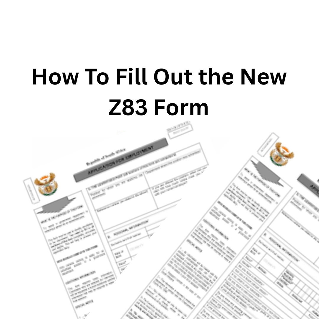 New Z83 Form 2026 Requirements