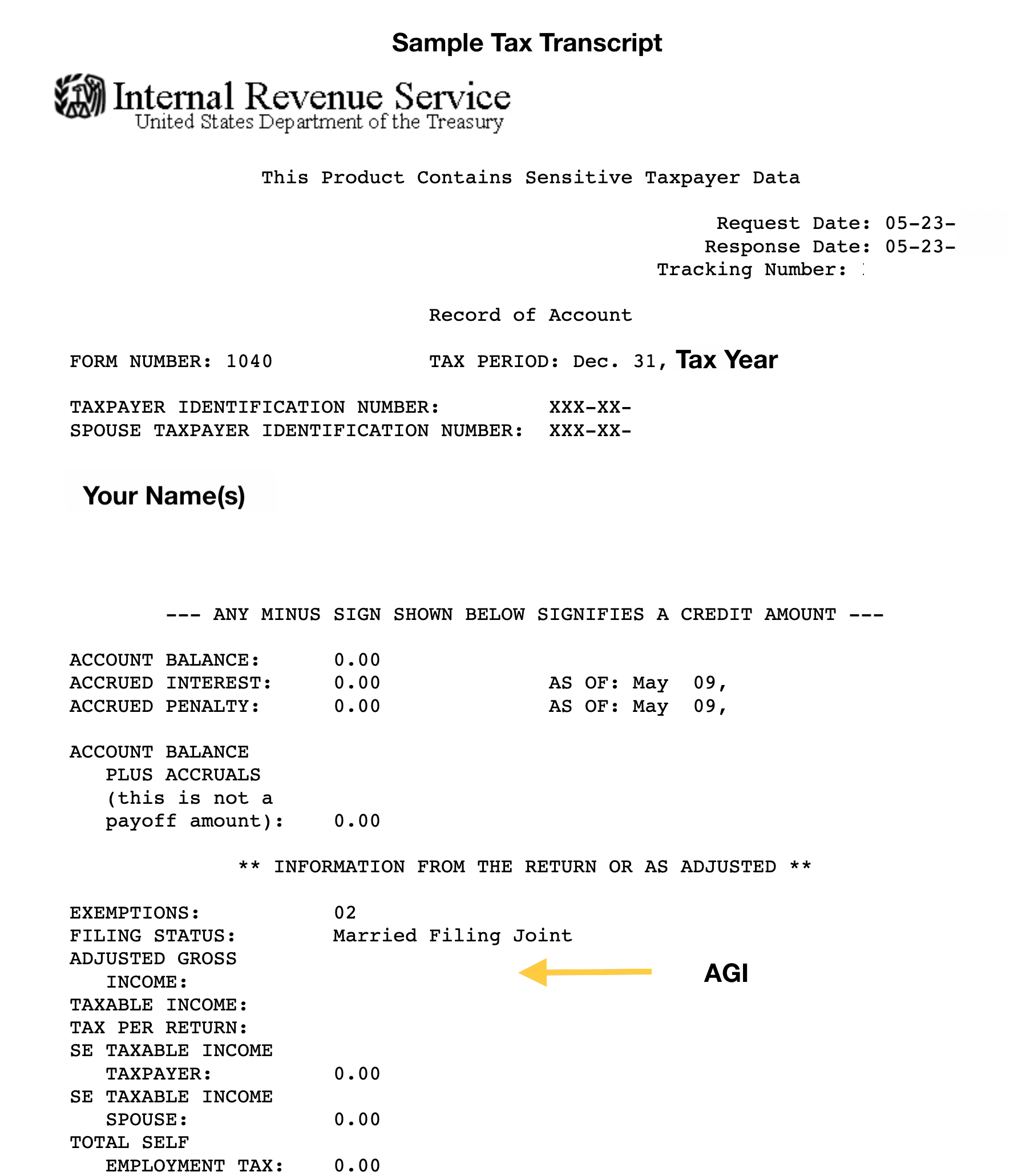 Irs Form To Order Copies Of Past Tax Returns