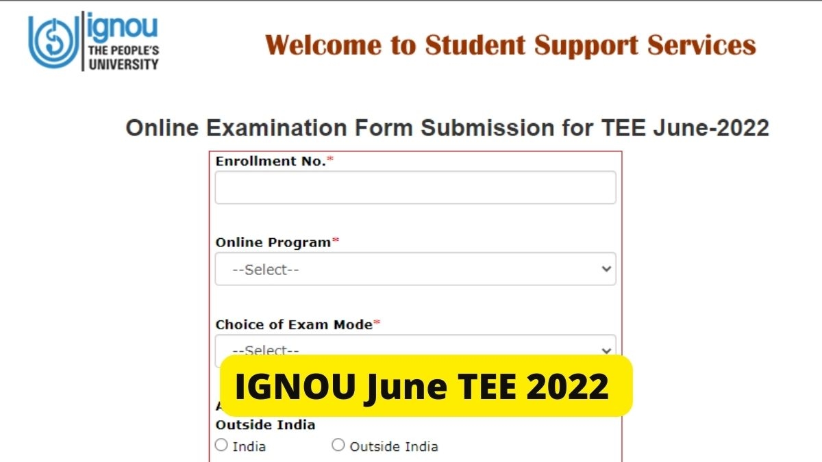 Ignou Exam Form June 2026 Result