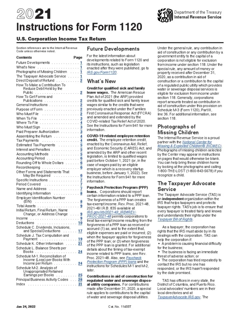 Irs Form 1120 H 2026 Printable